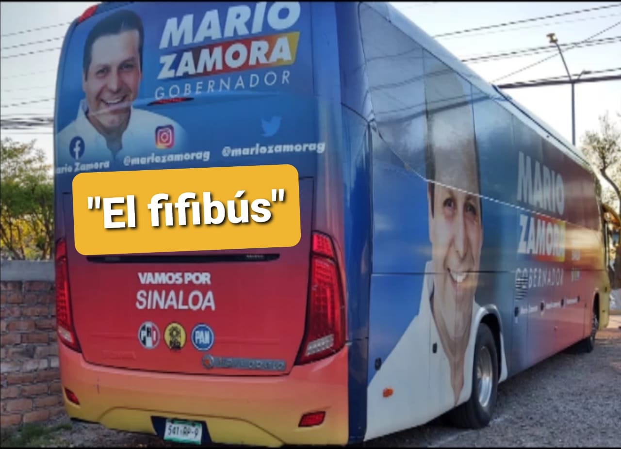 "El fifibús", una de las incontables imágenes que circulan en redes sociales.