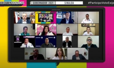 Debate de Coparmex lleno de ataques a Rubén Rocha pese a su ausencia