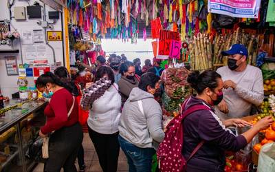 Mercados, comercio, navidad