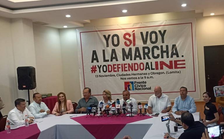 Convocan a marcha para defender el INE el próximo domingo