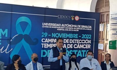 Hospital Civil y UAS inician campaña de detección temprana de cáncer de próstata