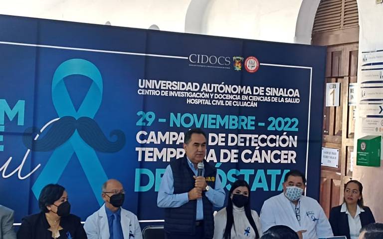 Hospital Civil y UAS inician campaña de detección temprana de cáncer de próstata