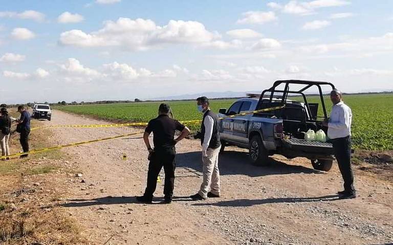 Encuentran asesinado a un hombre cerca de La Michoacana, en Navolato